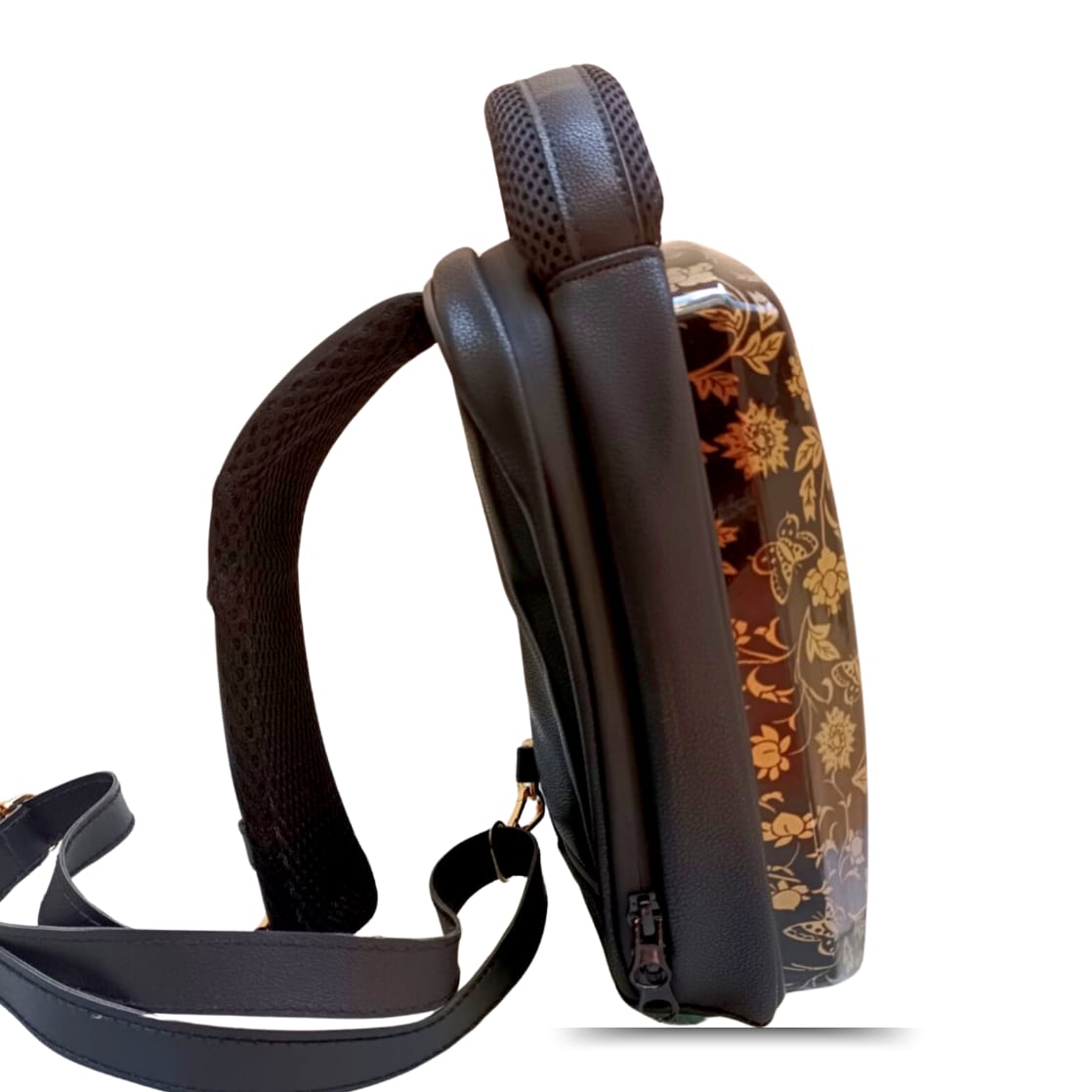 Tego Hardshell Backpack Sling Bag USB Crossbody shoulder Bag Chest Bag for Men Women